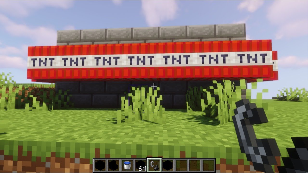 TNT proof wall in Minecraft! ll 