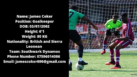 James Coker 2021/2022 First Half of the Season hig...