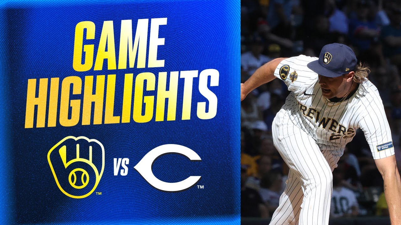 Reds vs. Brewers Game Highlights (9/28/25) | MLB Highlights