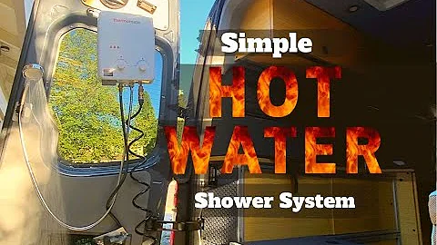 Simple Hot Water Shower System for Vanlife