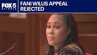 Famous Fulton County DA Fani Willis appeal rejected Wealth