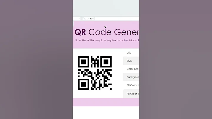 Create QR Codes in Excel
