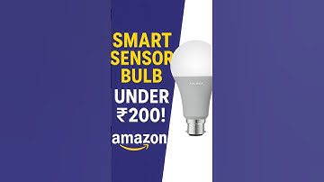 “Smart Motion Sensor Bulb Under ₹200 | Amazon Finds” #shorts #shortsfeed #youtubeshorts#viral #tech