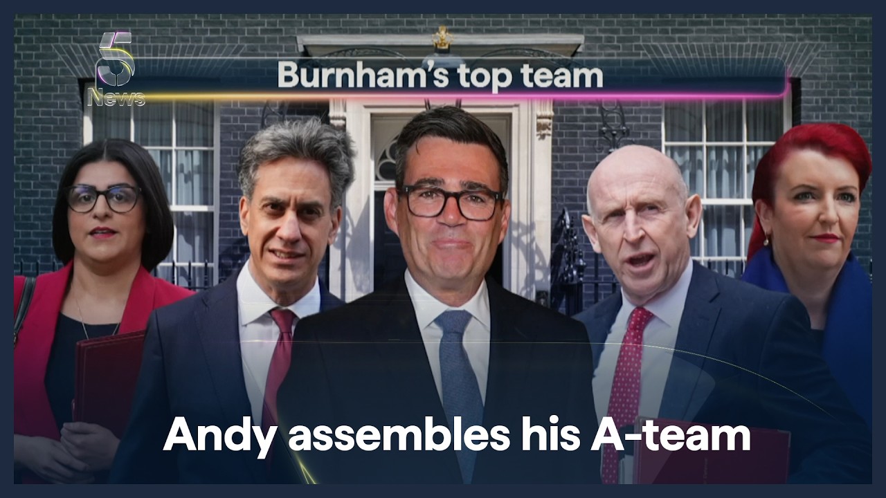 Andy Burnham clears Keir Starmer’s cabinet as he’s set to announce his new top team