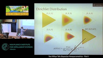 Bayesian Nonparametrics 1 - Yee Whye Teh - MLSS 2013 Tübingen