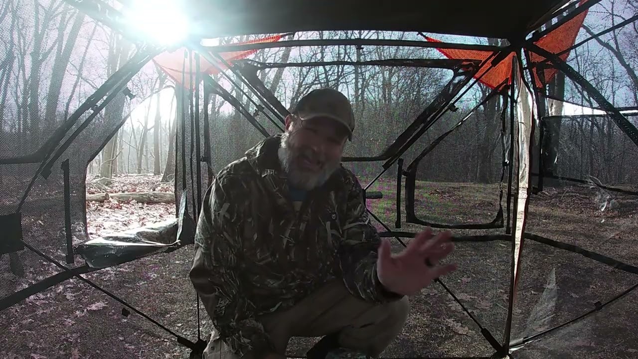 TIDEWE VIS360 Blind Walk-Through | Years of Experience Using TIDEWE Hunting Gear