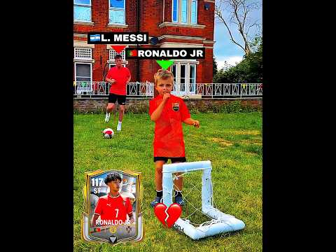 Ronaldo jr x Messi skills 🔥🤣