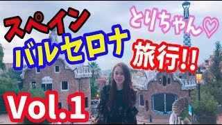 [とりちゃん] スペイン旅行vol.1 バルセロナ    〜忘れ物なし、落し物あり〜