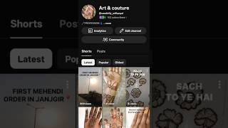 market vs Home-made mehendi cone //