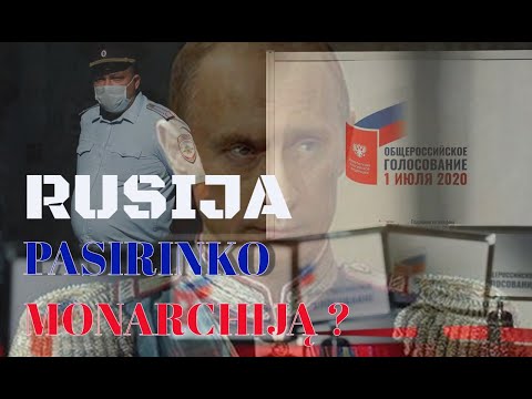 Video: Kokios Rusijos Federacijos konstitucijos pataisos buvo padarytos 2020 m