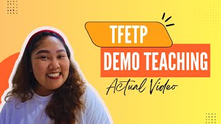 My Actual Demo Teaching for Taiwan Foreign English Teacher Program (TFETP)