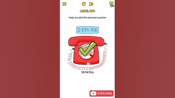 Brain Blow Level 276 Help me dial the desired number Walkthrough