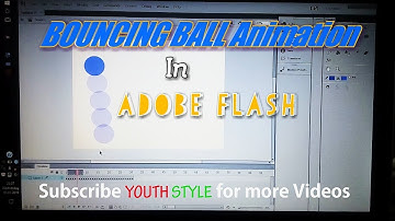 learning adobe flash cc | creating bouncing ball tutorial | Basic Beginner tutorial | Youth Style