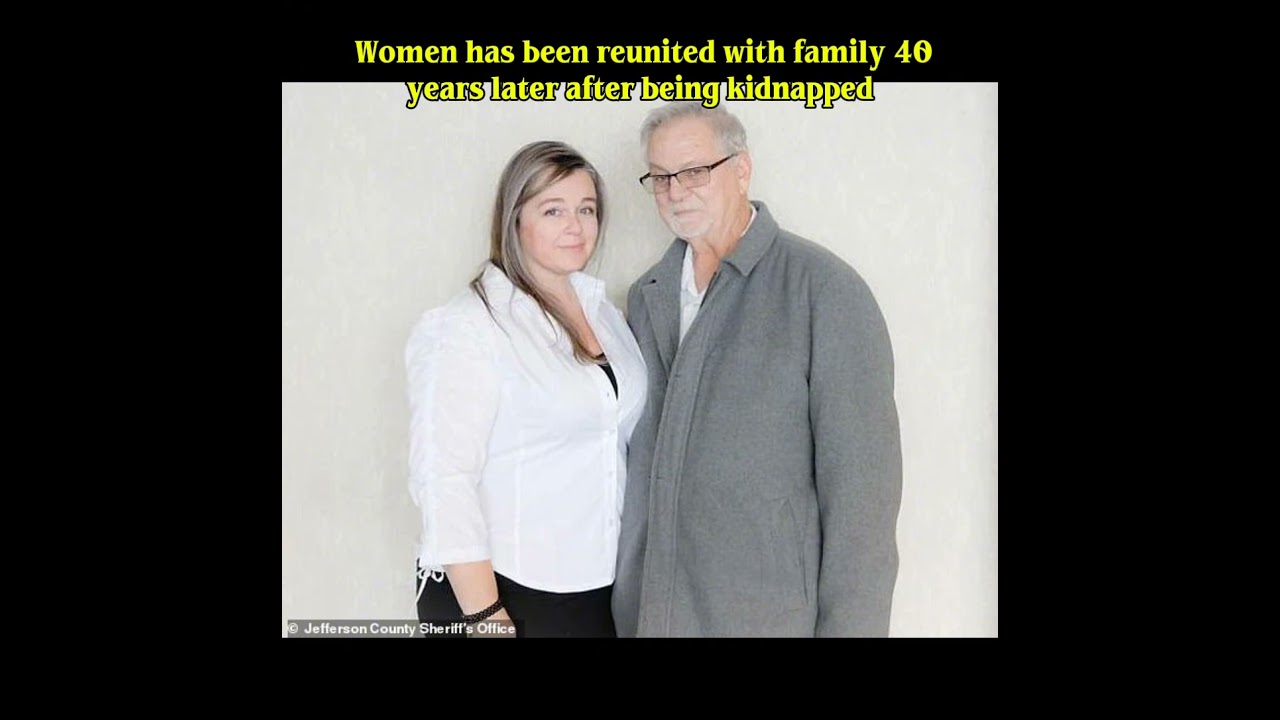 Women has been reunited with family 40 years later after being kidnapped. 