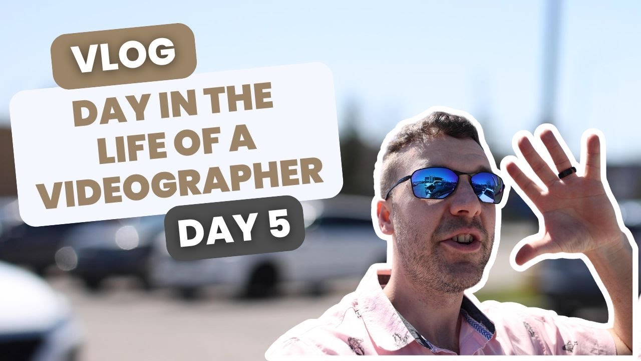 Day in the Life of a Videographer - VLOG - Day 5 - YouTube
