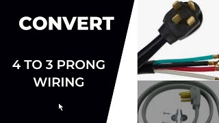 How I Change the Range Oven Stove 4 to 3 Prong Wiring