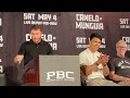 VOY A ENTREGAR TODO CONTRA JAIME MUNGUÍA DICE SAÚL CANELO ÁLVAREZ