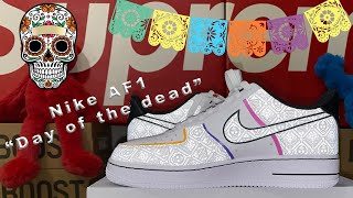 Unboxing Nike Air Force 1 "Day of the Dead" / Especial Día de Muertos -  YouTube