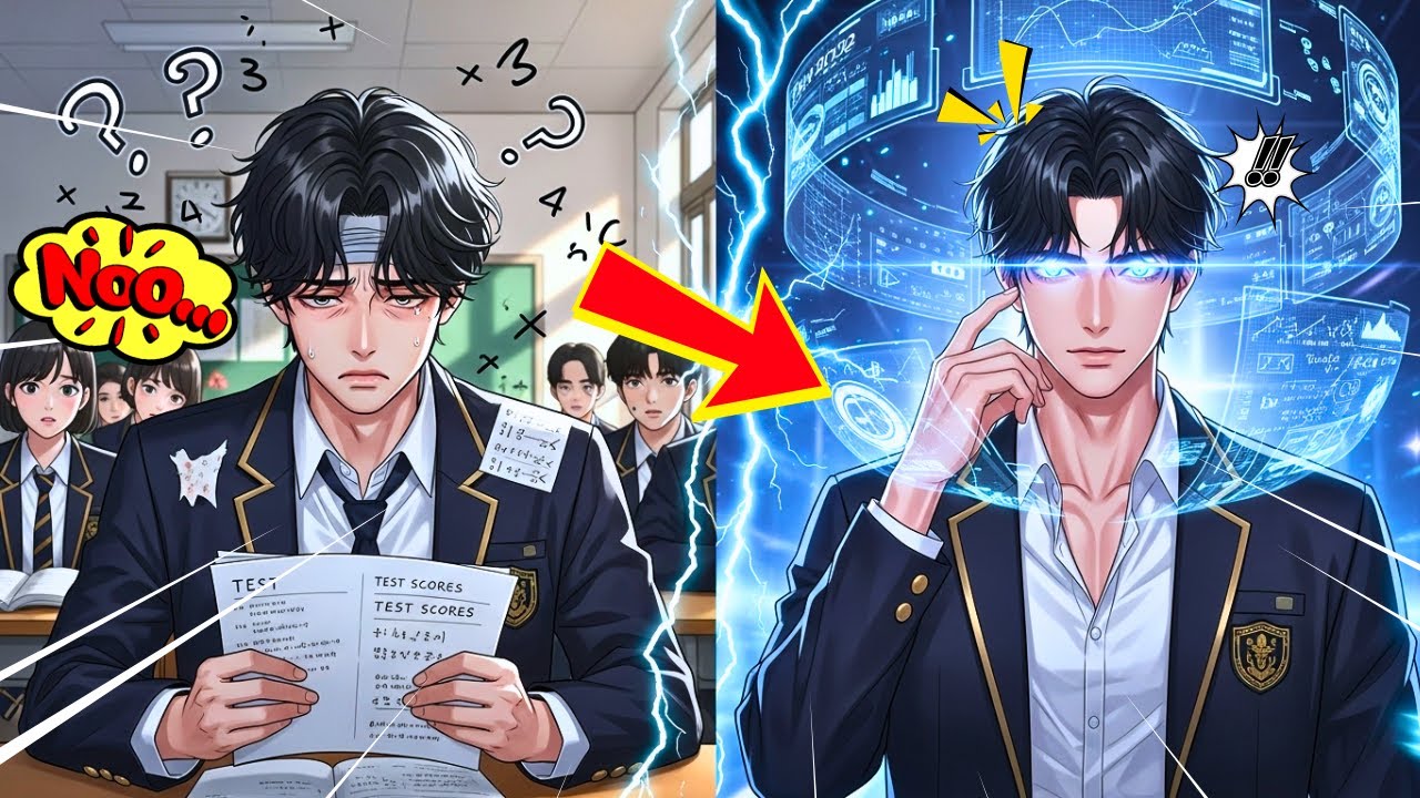 🔴Élève MÉDIOCRE Devenu GÉNIE Grâce au SYSTÈME SURNATUREL | Manhwa Résumé