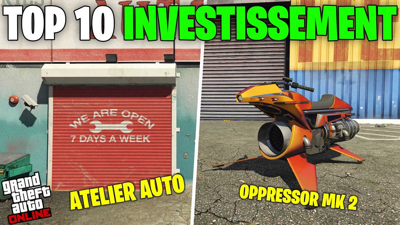 Mes 10 Meilleurs Investissements dans GTA 5 Online en Solo !