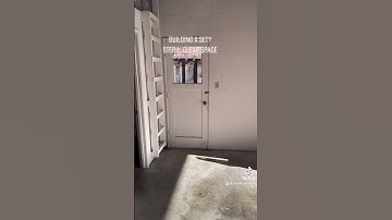 Building a film set in my garage! Part 1