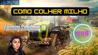 🎮 FARMING SIMULATOR 25 - HOW TO HARVEST CORN - PS5 Gameplay 4K - #49 screenshot 5