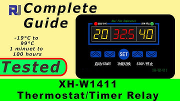 XH-W1411 DC 12V Multi-functional Temperature Controller Thermostat Switch RJT126