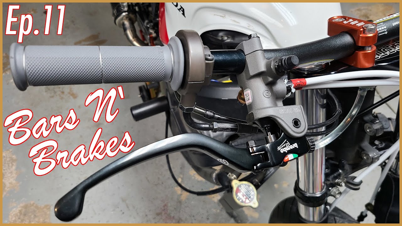 2001 F4i Stunt Bike Build Episode 11 Bars N' Brakes YouTube