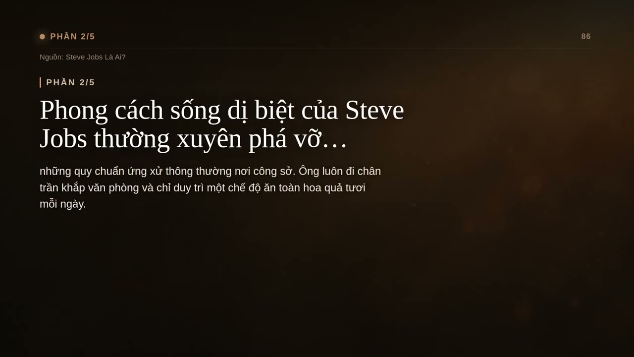 Video Steve Jobs Là Ai?