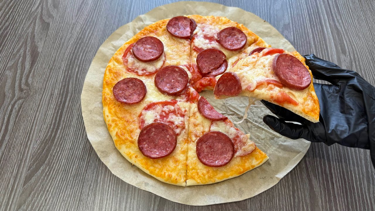 ПИЦЦА ҚАМЫРЫ ЖҰП - ЖҰМСАҚ. САМАЯ вкусная ПИЦЦА. Eays PIZZA Dough Recipe.