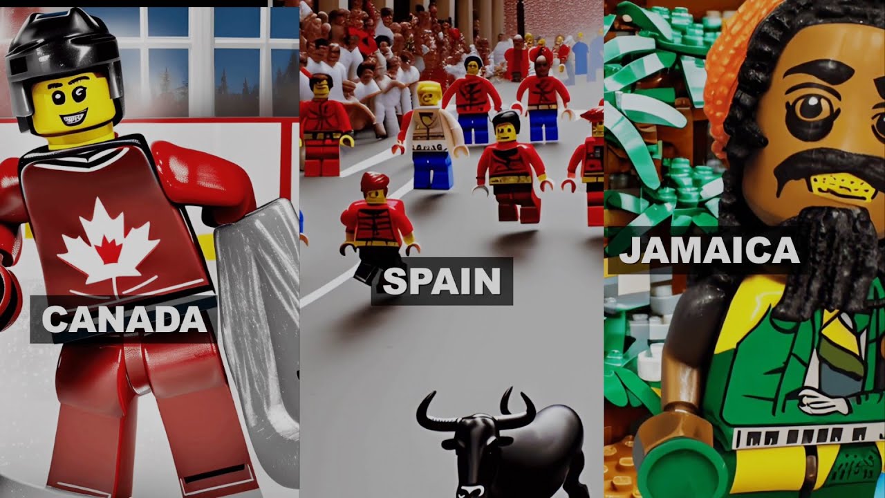 Asking AI to make ALL 197 Countries in LEGO - YouTube