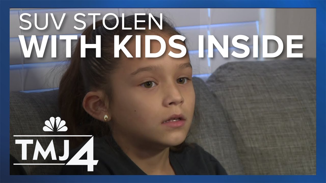 Father's SUV stolen from Kwik Trip with daughters inside - YouTube