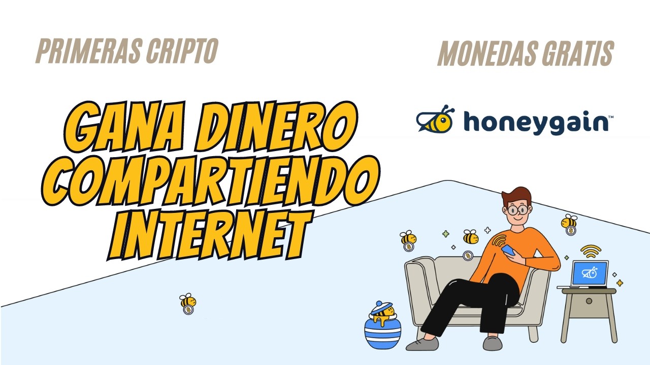 💸 Cómo Ganar Dinero Sin Hacer Nada con HoneyGain 🐝 Guía Completa para ...