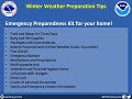 Emergency Preparedness Kit for your Home
