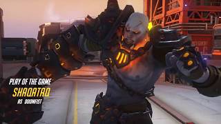 doomfist quadruple spawn meteor kill