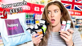 I Went To a BRITISH ART STORE?? The Prices Have Me SHOOK I Went To a BRITISH ART STORE?? The Prices Have Me SHOOK