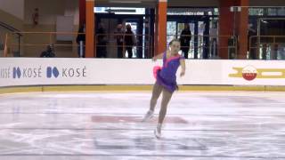 2015 ISU Jr. Grand Prix - Torun Ladies Short Program Vanessa SEVIDOVA DEN