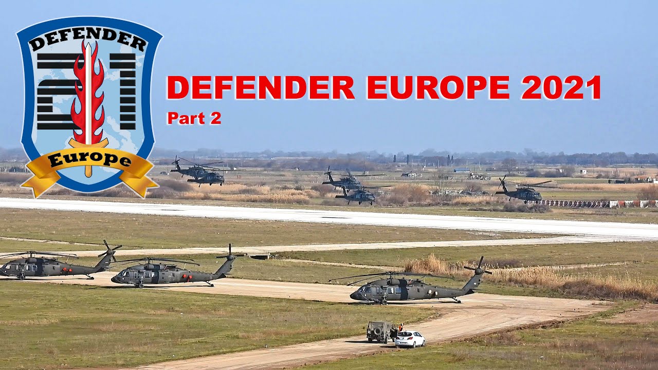 Alexandroupolis Airport DEFENDER EUROPE 2021 (Part 2 of 3) YouTube