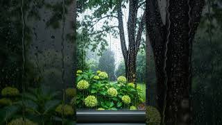 Soft rain distant #relaxingsounds