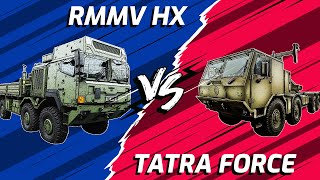 Rheinmetall MAN HX vs Tatra Force 815-7 How Do They Compare? Military Truck | Military Comparison