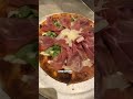 🍕✨ Pizza Prosciutto elegante y con sabor italiano #PizzaLovers #Prosciutto #chef