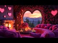 Cozy Pink Room Ambience Romantic Jazz Crackling Fireplace For A Dreamy Valentine S Day 2026