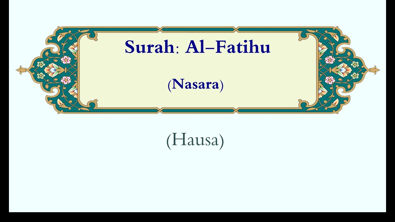 Al-Fatihu