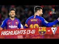 Highlights FC Barcelona vs SD Eibar (3-0)