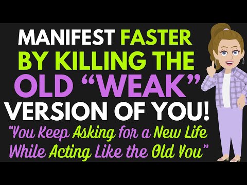 Manifest Faster By Killing The Old "Weak" Version Of You 🎃 Abraham Hicks 2025