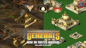 Rusted Warfare C&C GENERALS ZERO HOUR BETA mod now released!!!
