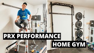 BUILDING OUR GARAGE GYM USING PRX PERFORMANCE | A LOOK NGUYENSIDE OUR HOME 🏡