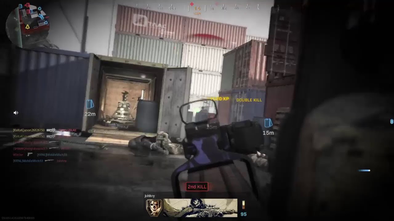 Getting Gold for the P90 on Call of Duty Modern Warfare (PS4)