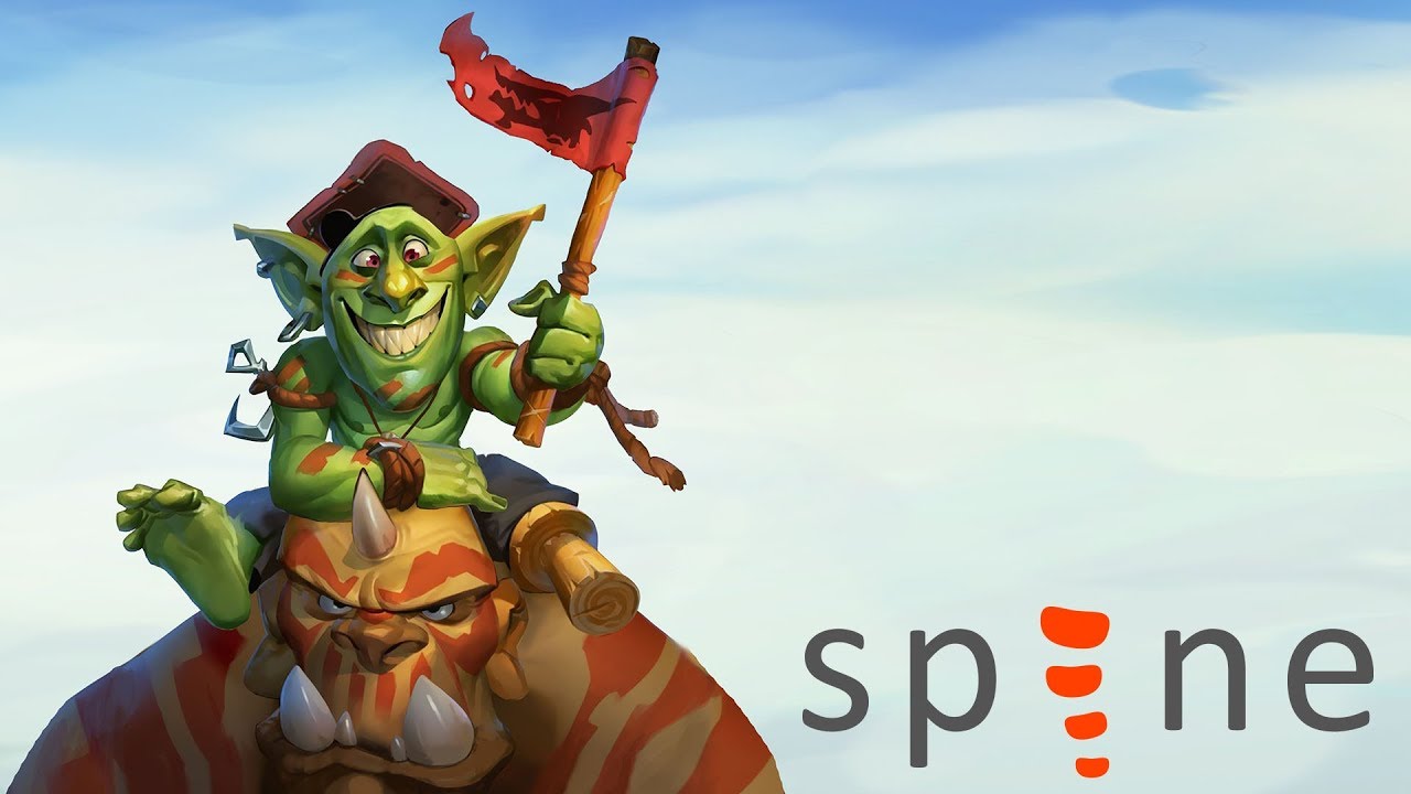 Animation over the art of Hearthstone