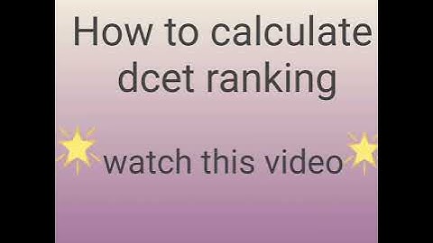 karnataka diploma cet ranking how to calculate!!!